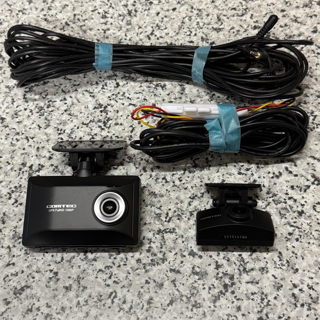 COMTEC コムテック HDR965GW ドライブレコーダー 前後カメラ コムテック（Comtec） ドライブレコーダー 前後車内2カメラ HDR965GW