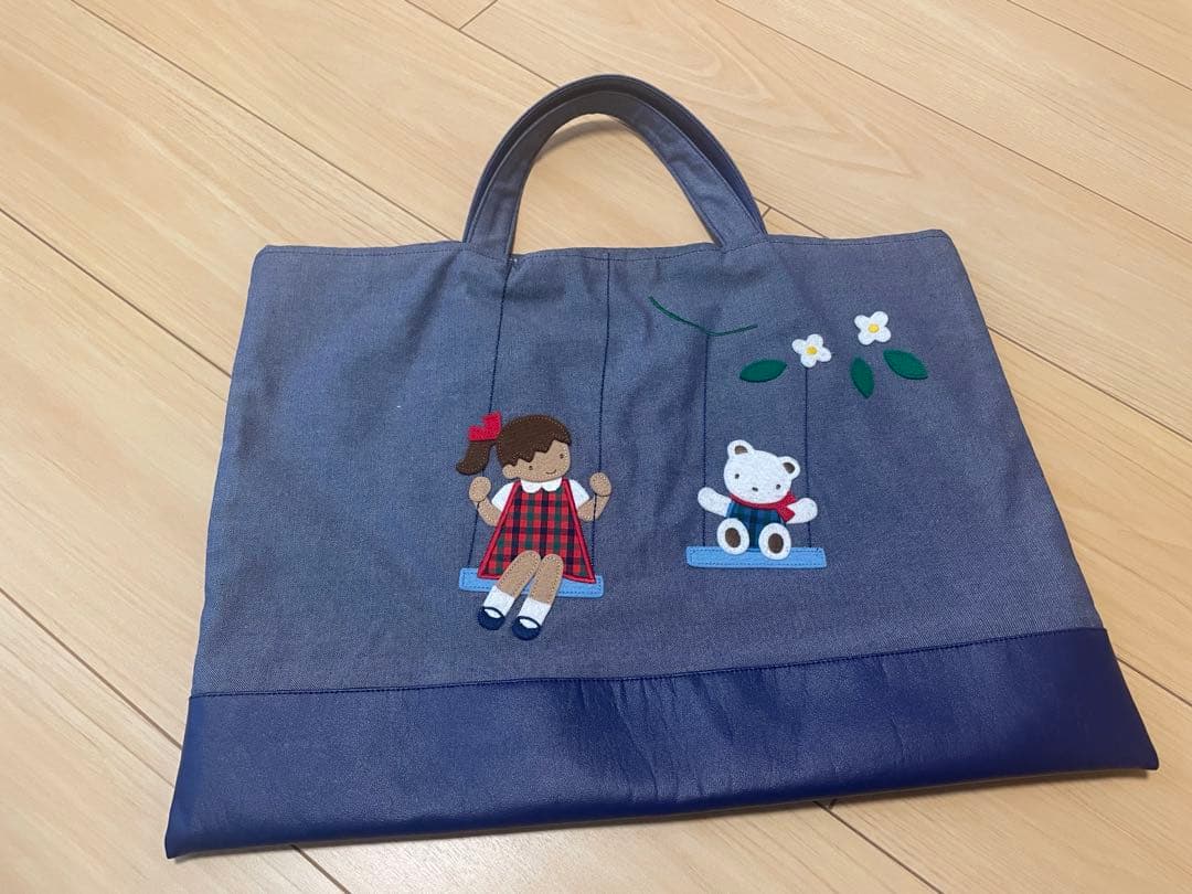 familiar デニムバッグ　ブランコ