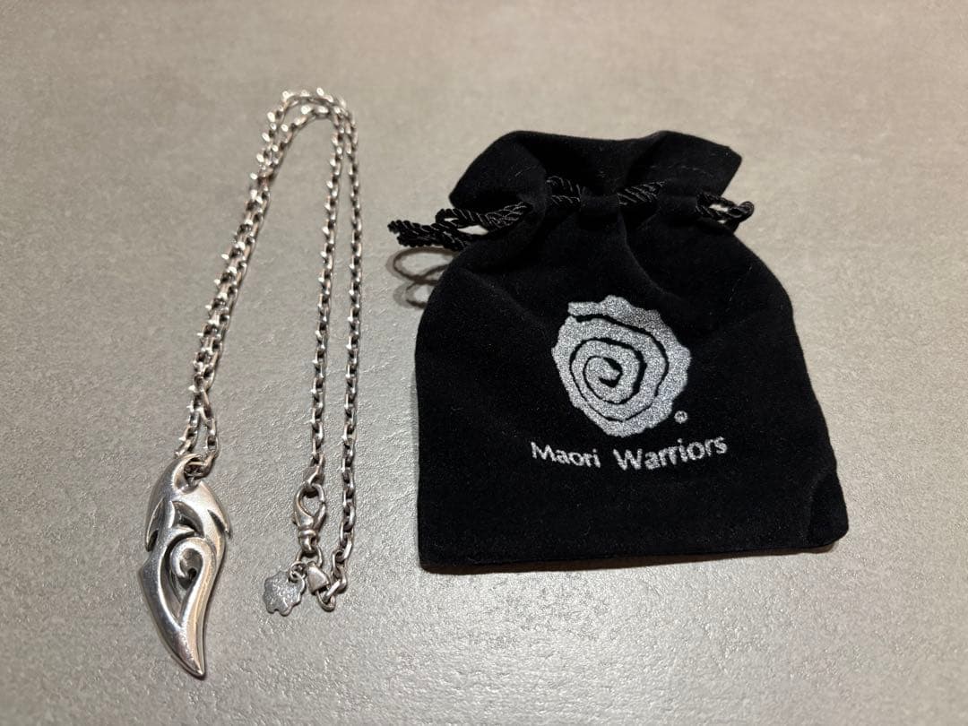 Maori Warriors シルバーネックレス
