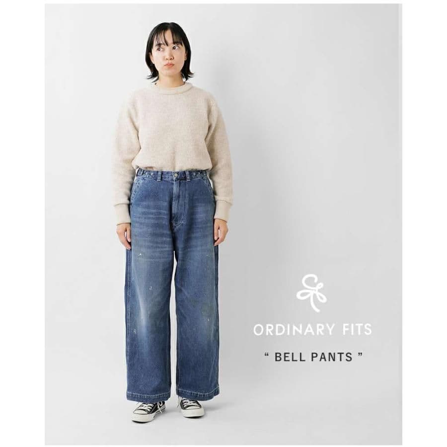 オーディナリーフィッツ 　ordinaryfits デニム BELL PANTS