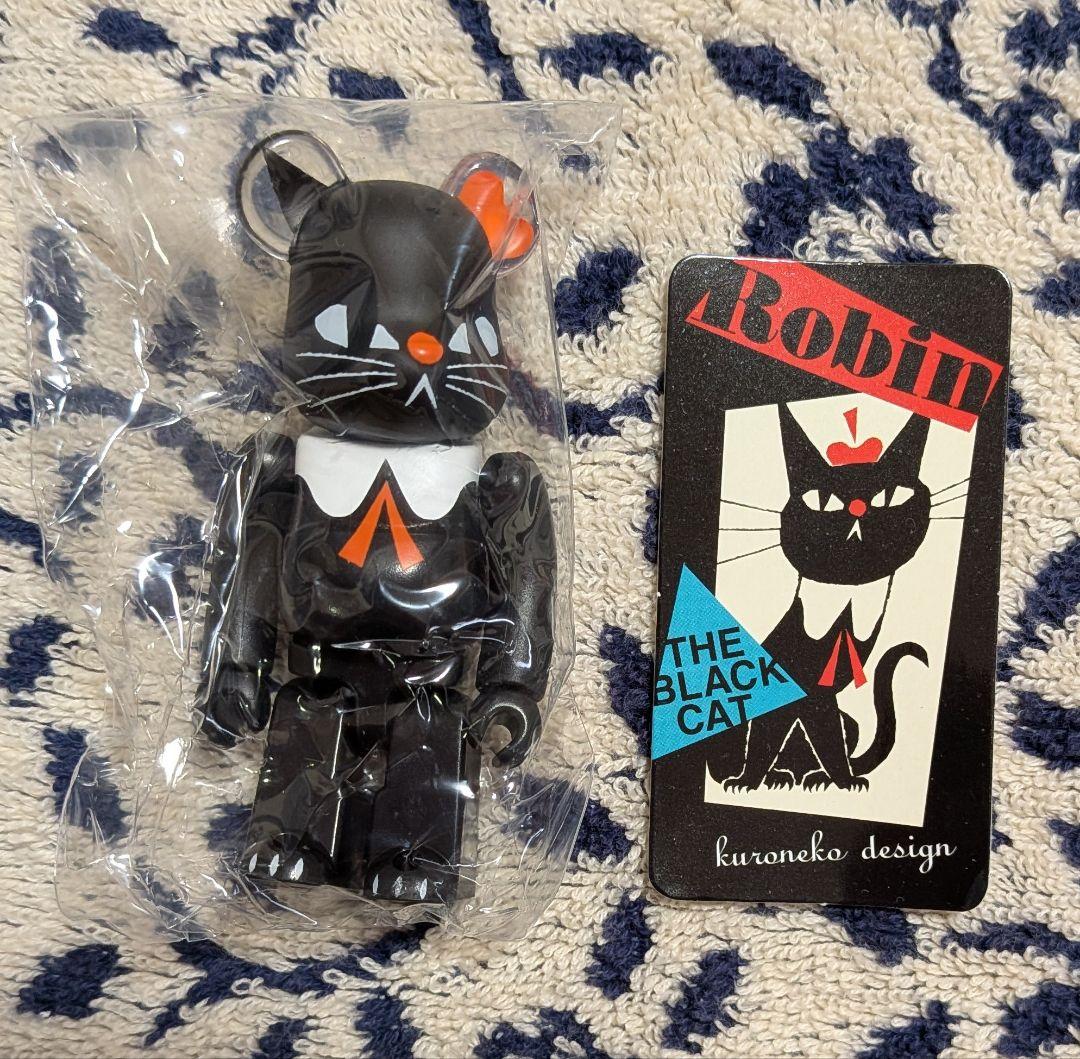シリーズ43【アーティスト 黒ねこ意匠】ベアブリック 内袋未開封