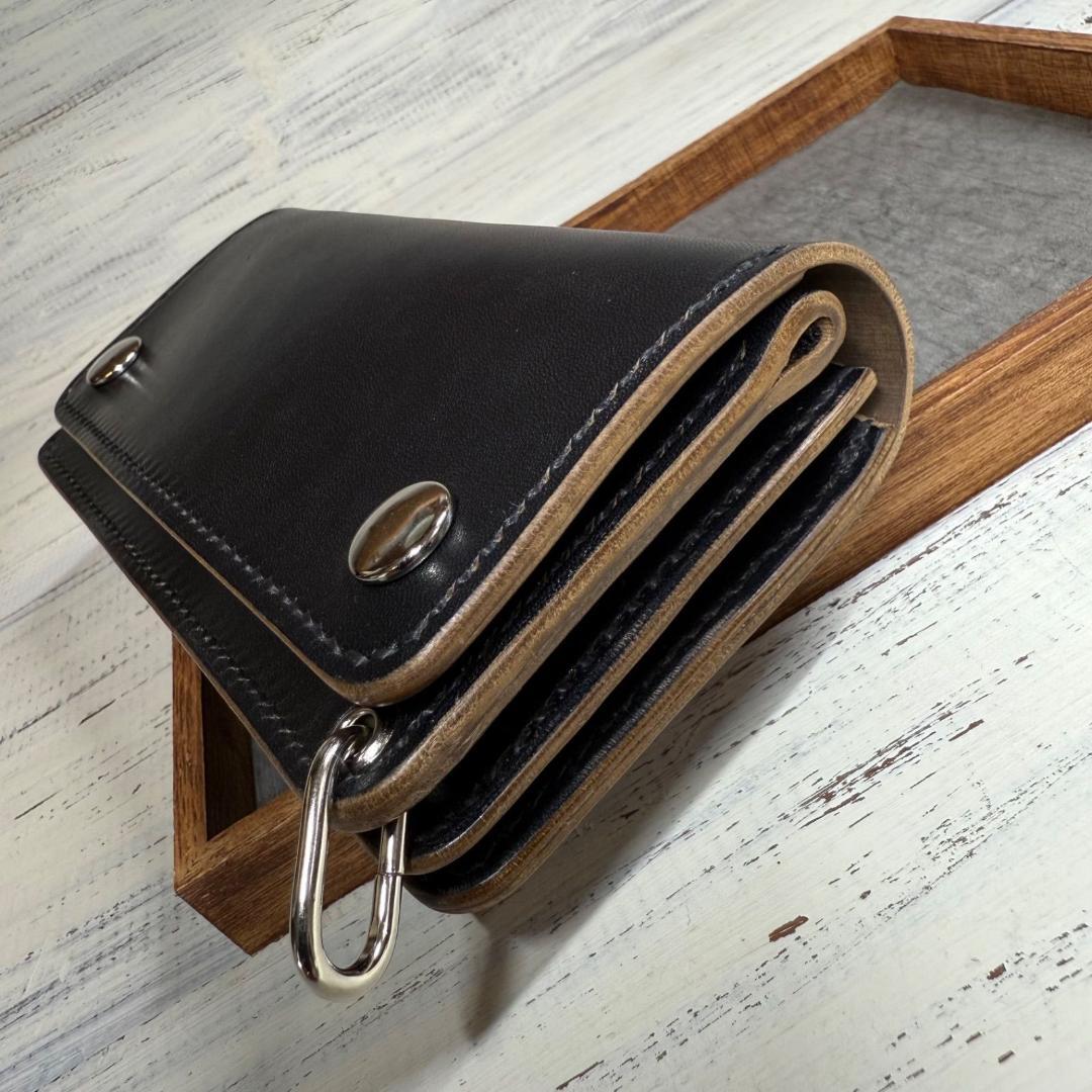 トラッカーウォレット ロング 3層】 ホースバット シルバー TALON