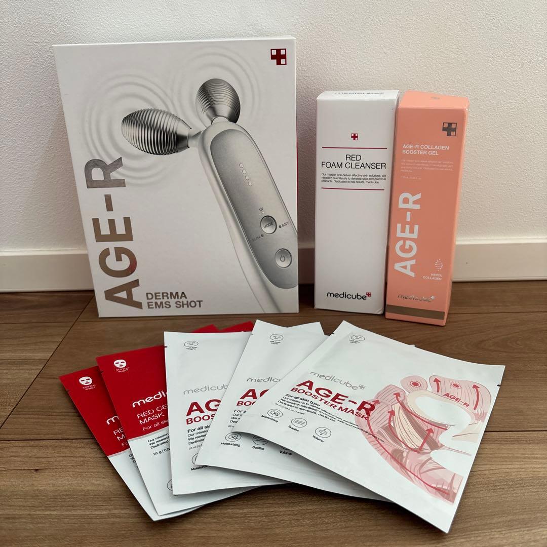 メディキューブ　AGE-R DERMA EMS SHOT おまけ付き 楽天市場】【MEDICUBE】AGE-R スペシャル ギフト セット/AGE-R Special