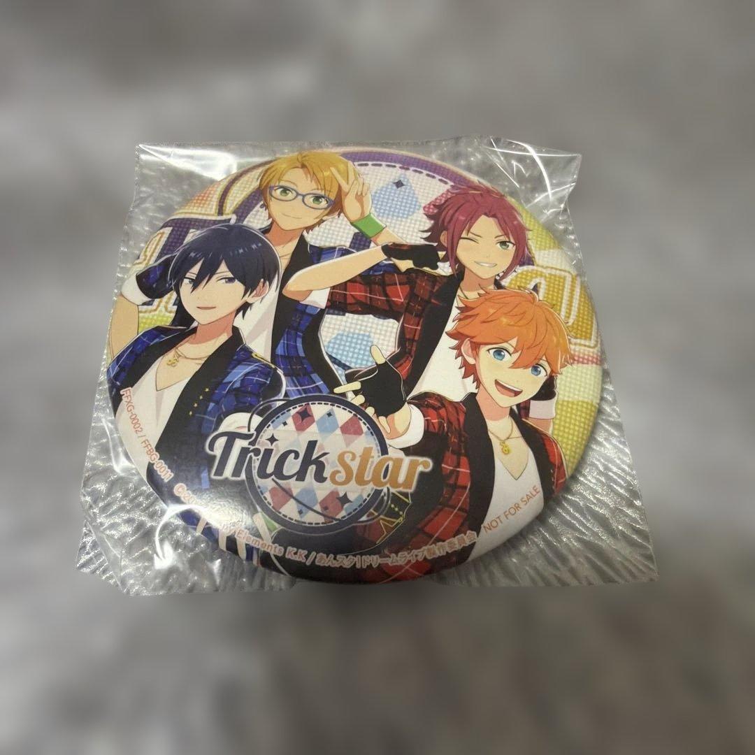 あんスタ！Trickstar 缶バッジ 直径約8cm 未開封 - メルカリ