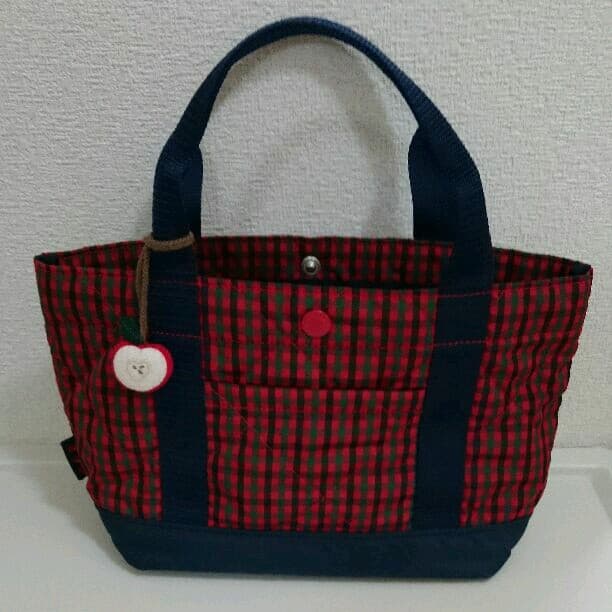 ファミリア トートバッグ バッグ ランチバッグ ミニトートバッグ デニムバッグ