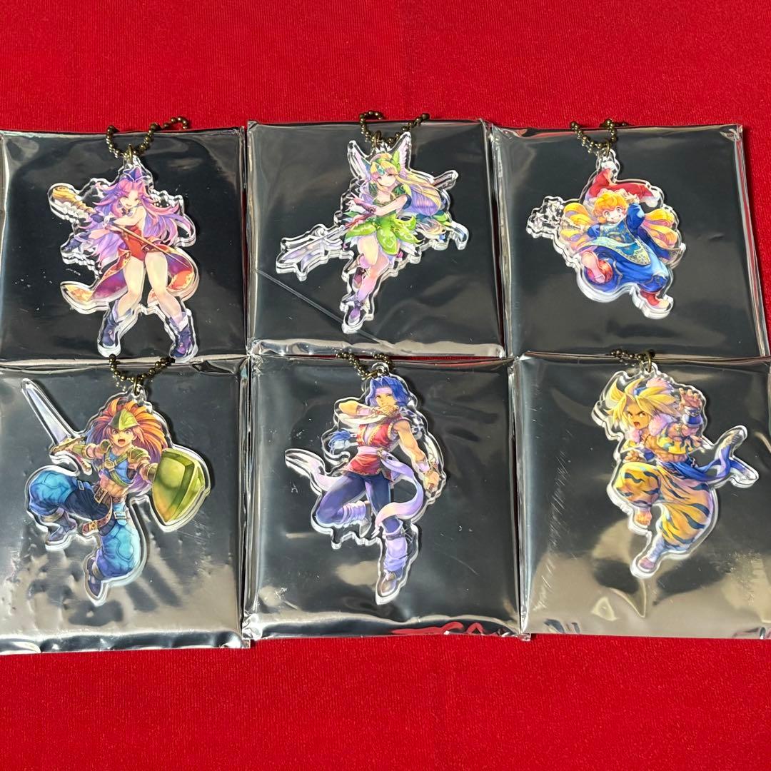 聖剣伝説3 スクエニカフェ限定 アクリルキーホルダー 6種セット - メルカリ