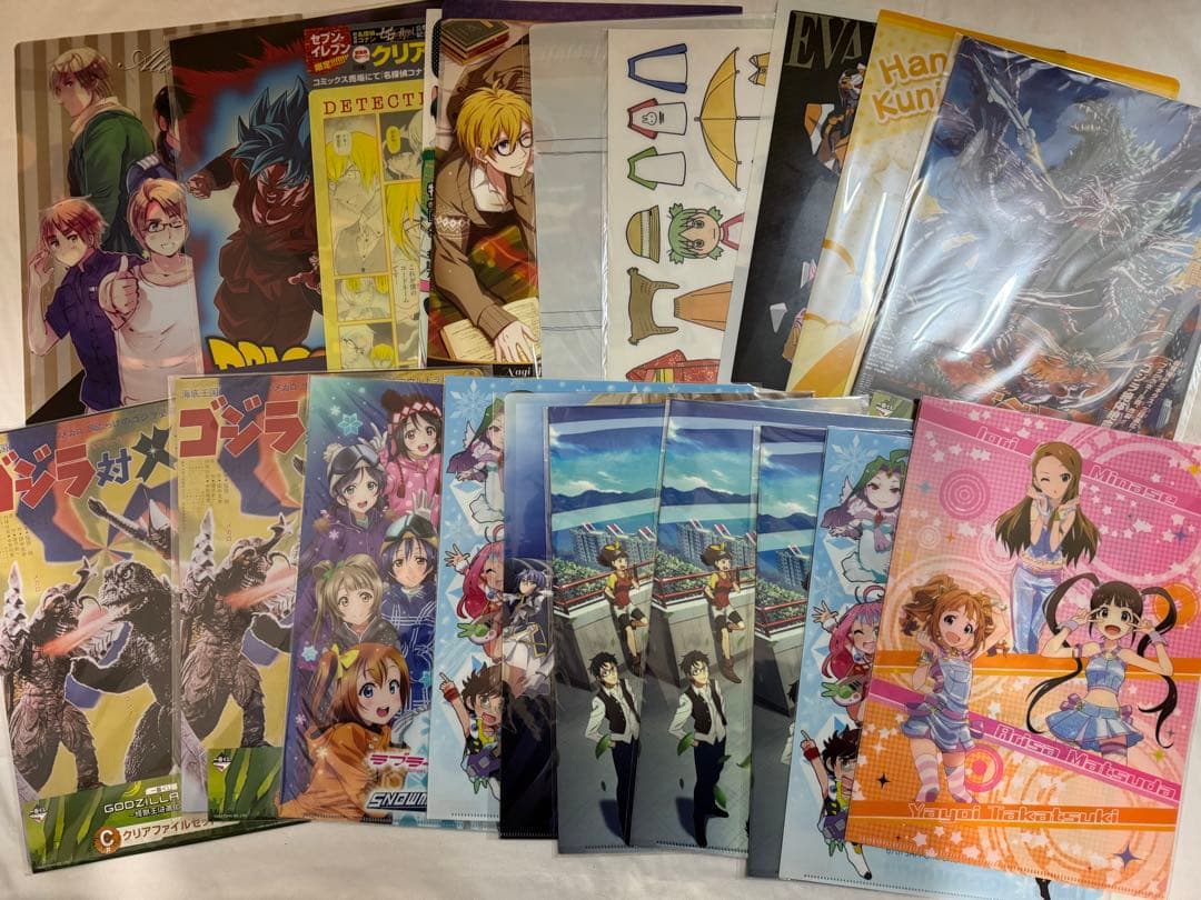 アニメ、ゲーム系 クリアファイル 300枚以上まとめ売り ラブライブ