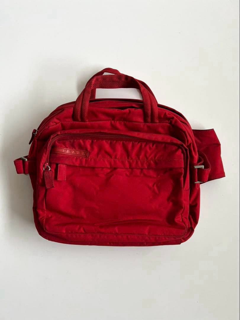 バッグ PRADA MARSUPIO TESSUTO 2WAY BODY BAG