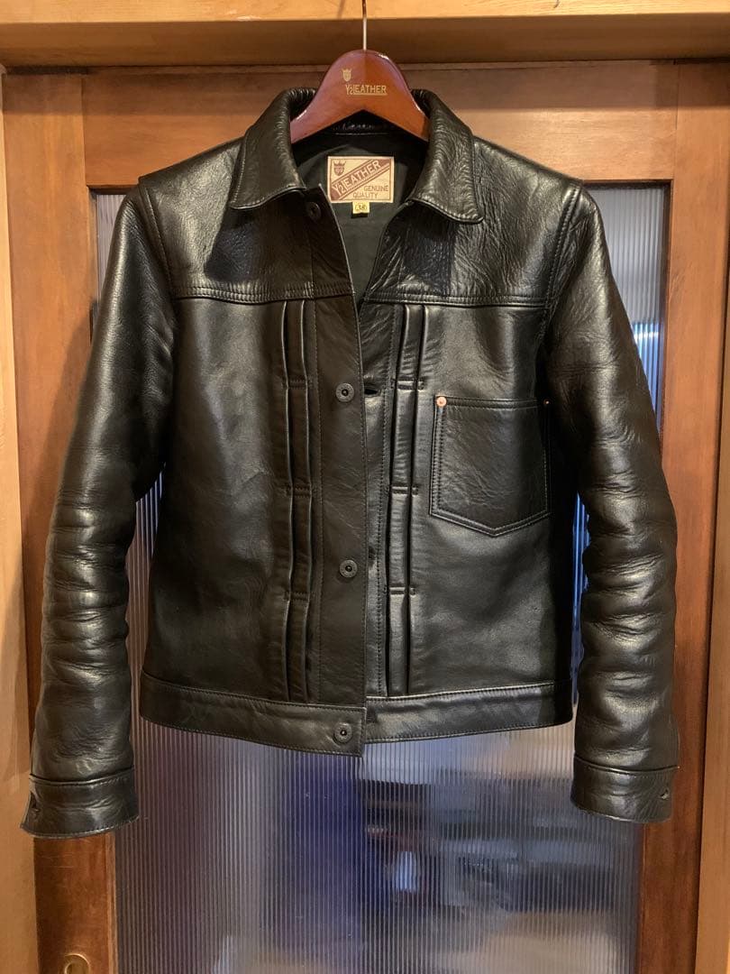 極美品　別注 ワイツーレザー EB-140-J ワイルド　エコホース