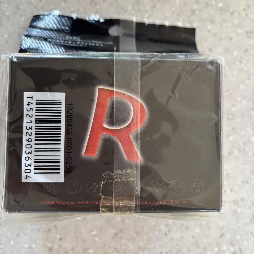 オフィシャルデッキケース ハーフデッキケース ロケット団 ミュウツー