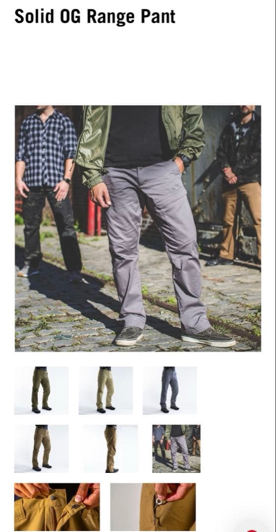 実物 OTTO GEAR RANGE PANT レンジパンツ 32 グリーン