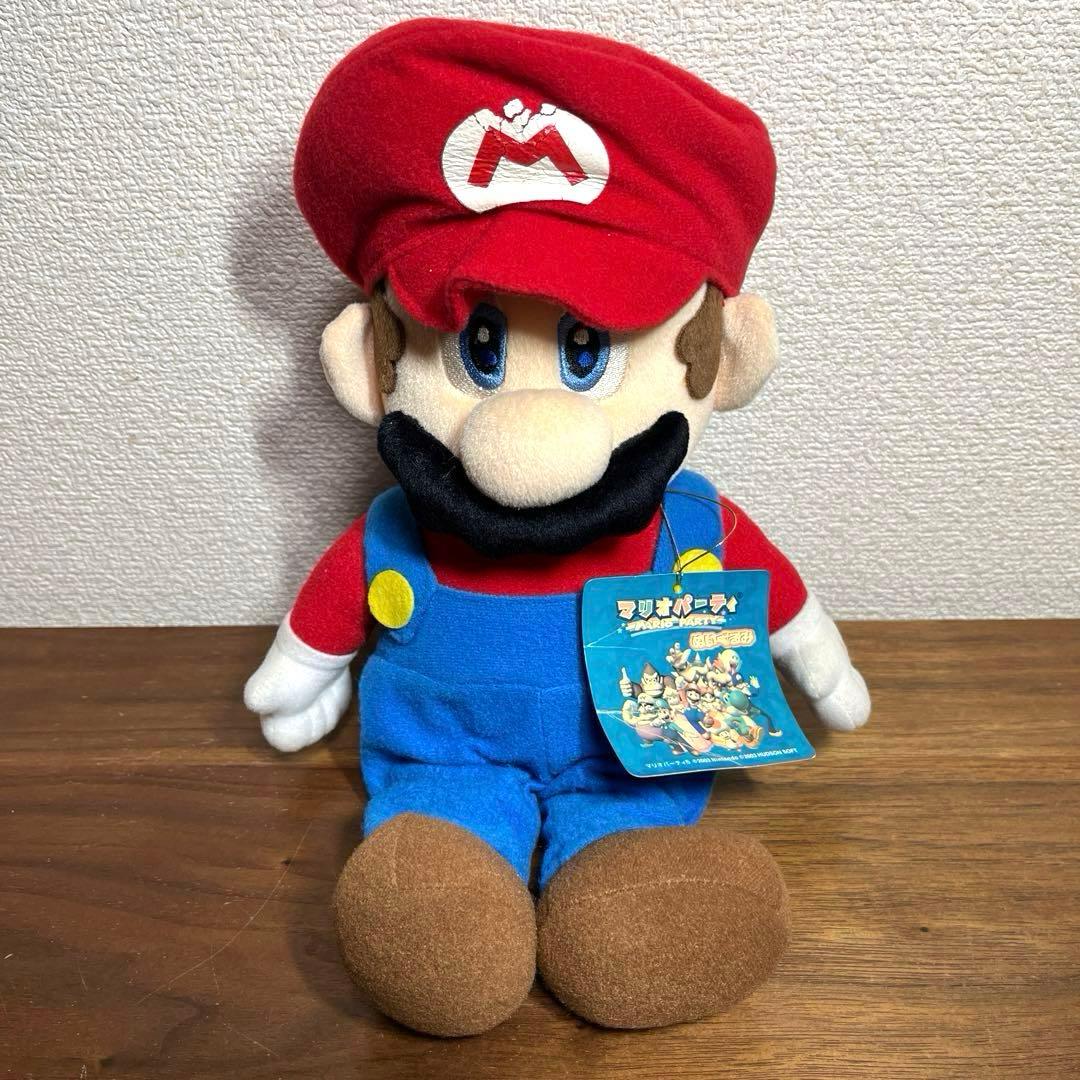 マリオパーティ5 ぬいぐるみの三英 マリオ Mサイズ - メルカリ