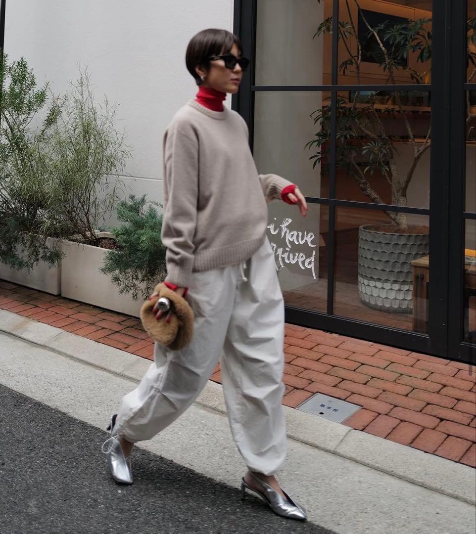 MACHATT クーマラムウールニット ベージュ セットアップ - メルカリ