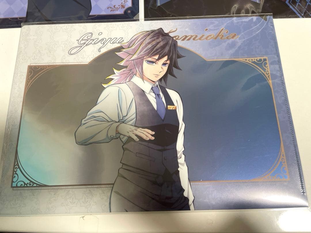 鬼滅の刃 モクテルバー コレクションロト 第2弾 クリアファイル 冨岡