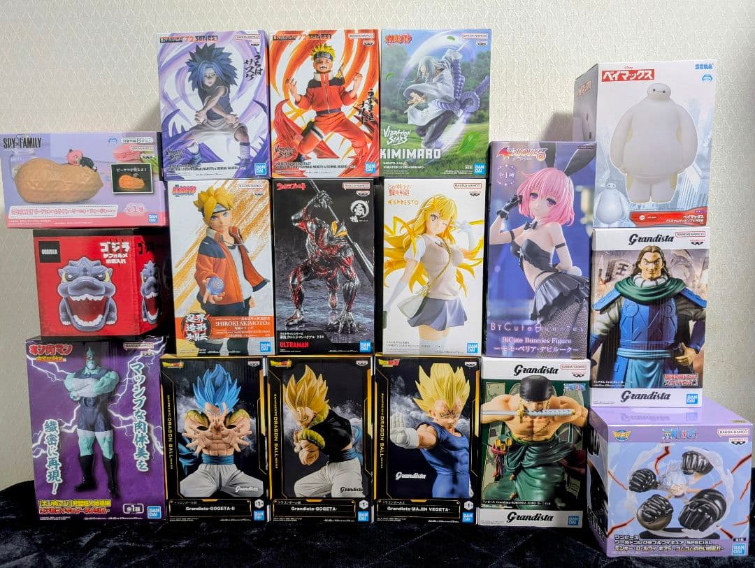 プライズフィギュア まとめ売り 17点 新景品 Grandista ナルト