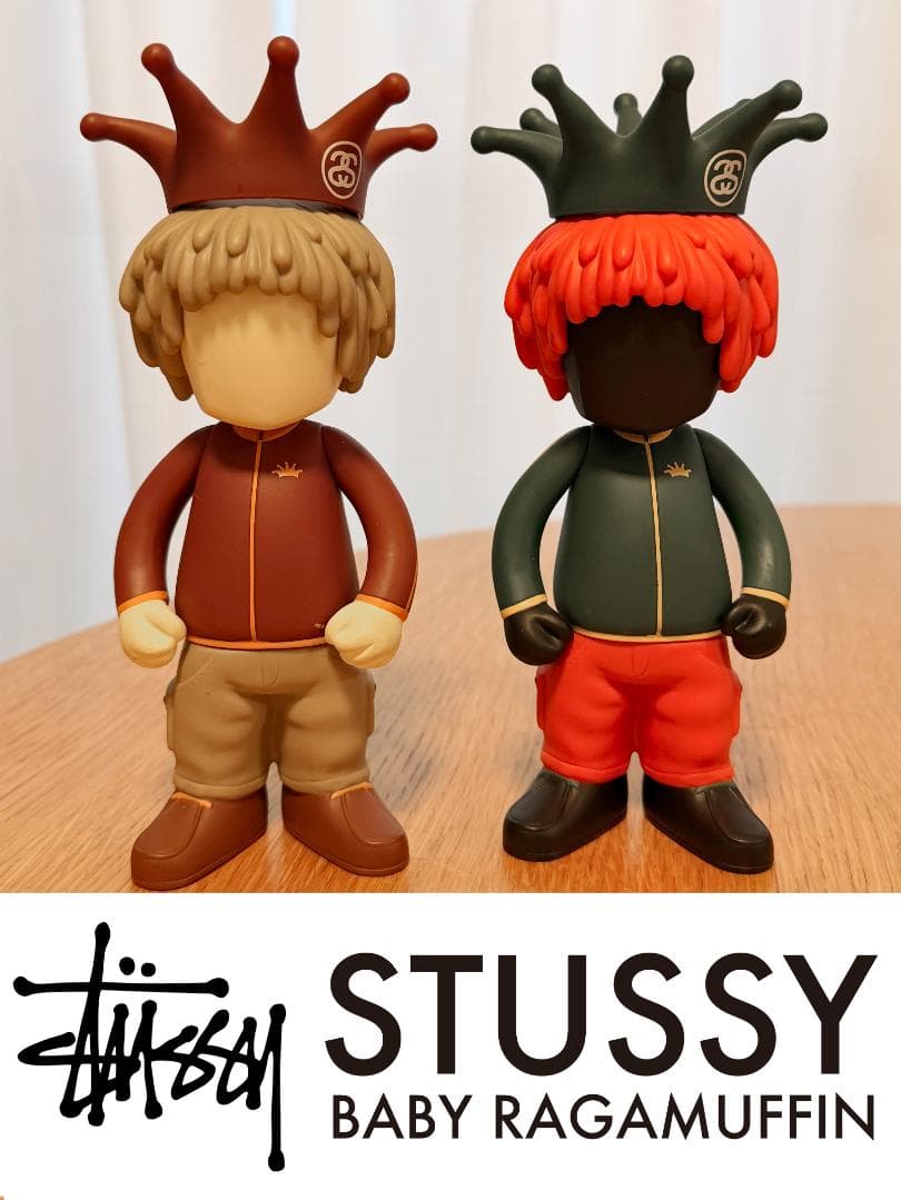 STUSSY BABY RAGAMUFFIN フィギュア 2体セットステューシー
