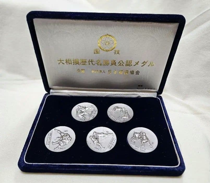 t*n様 【美品】大相撲名勝負 公認メダルセット 5枚 銀製 全商品一覧 | 大相撲公式ファンクラブ