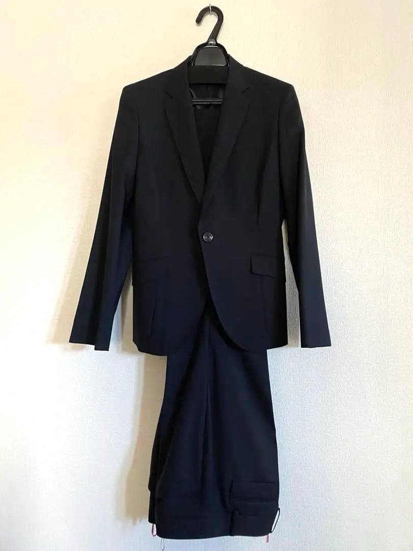 【新品・未使用】AOKI LES MUES アオキ レミュー 黒スーツ LL