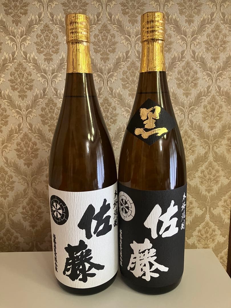 佐藤 焼酎 白と黒 セット　1800ml 2025年物 飲み比べ2本セット】 佐藤酒造 佐藤 白 黒 芋焼酎 25度 1800ml×2本