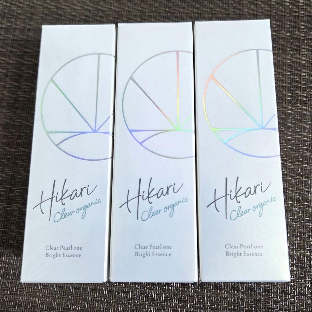 【未開封 美品】ヒカリクリア　オーガニック　クリアパールワン　ブライトエッセンス