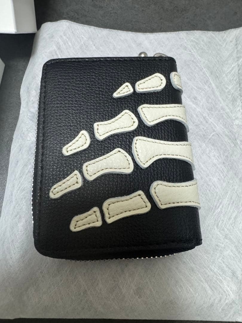 Kapital bone 財布　black kapital bone long wallet palm 長財布 レザー ウォレット サイフ