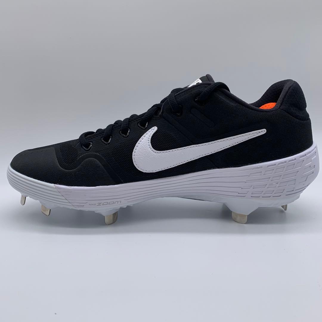 NIKE 野球 スパイク 金具 ブラック 黒 スニーカー 26.5㎝ ローカット