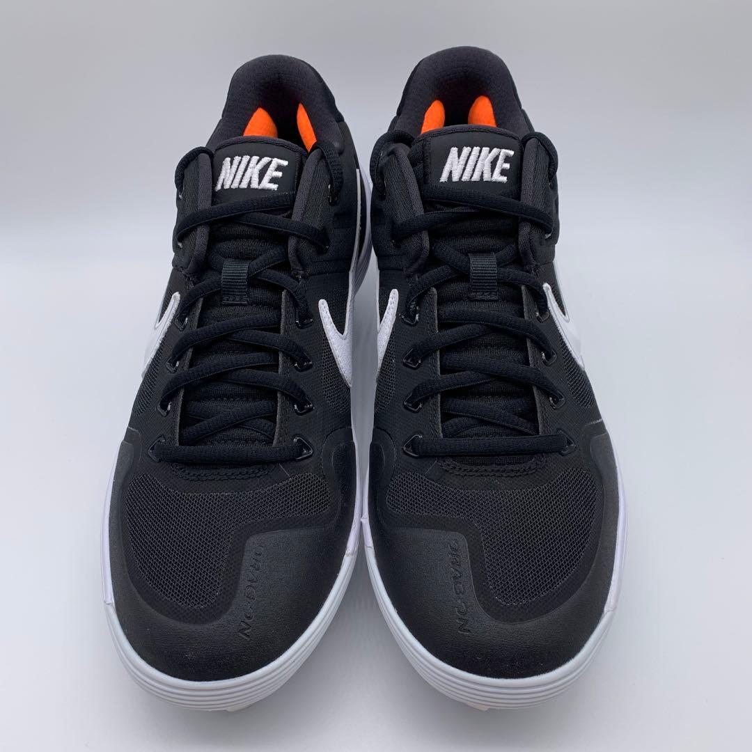 NIKE 野球 スパイク 金具 ブラック 黒 スニーカー 26.5㎝ ローカット