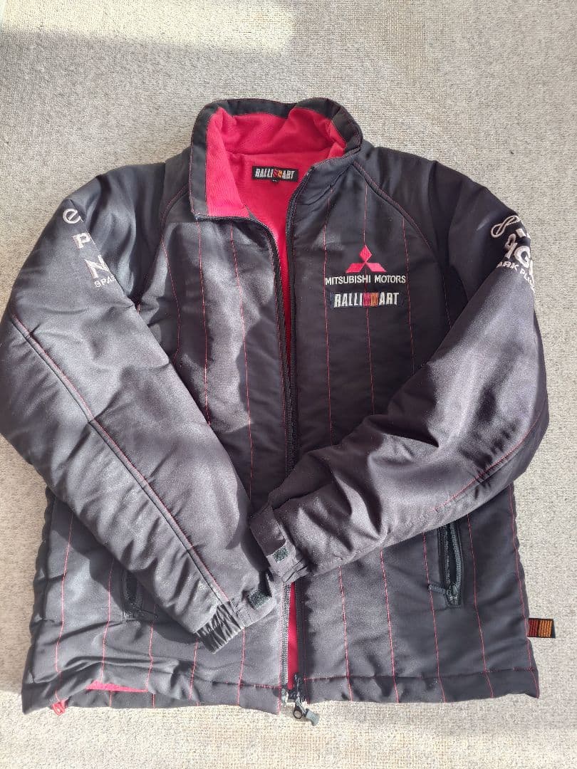 キ*ー様 MITSUBISHI RALLIART 冬用ジャケット Mサイズ