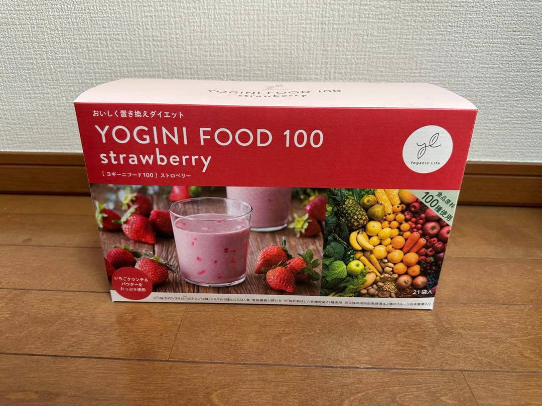 YOGINI FOOD 100 フルーツミックスとストロベリー - メルカリ