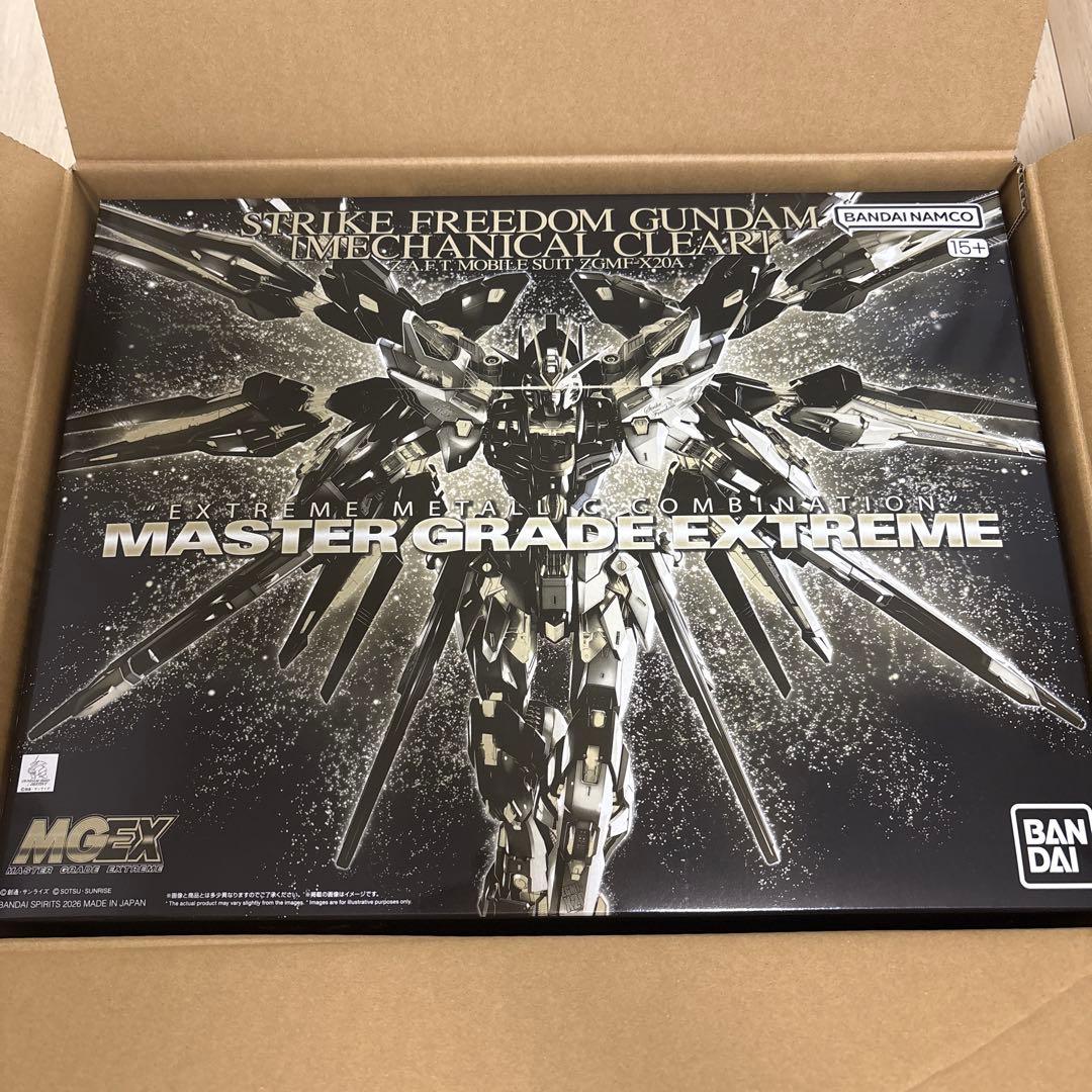 MGEX 1/100 ストライクフリーダムガンダム メカニカルクリア