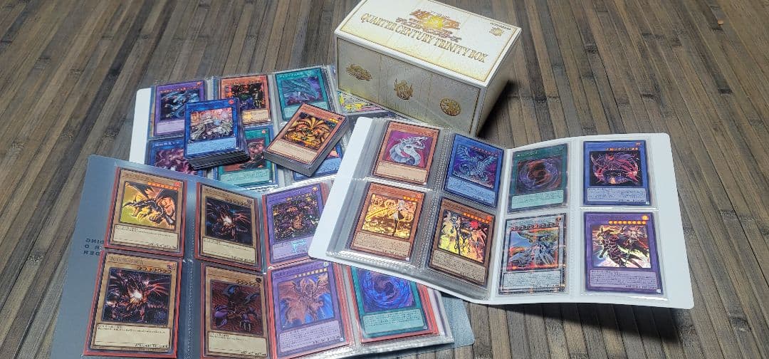 ☆遊戯王OCG☆未開封BOX含カード詰め合わせ☆引退☆ QUARTERCENTURYTRINITYBOX【-】{-}《未開封BOX》