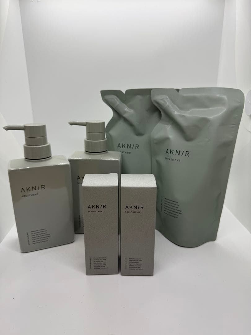 アクニー　薬用ヘアシャンプー＆ トリートメント、薬用ヘアスカルプセラムセット