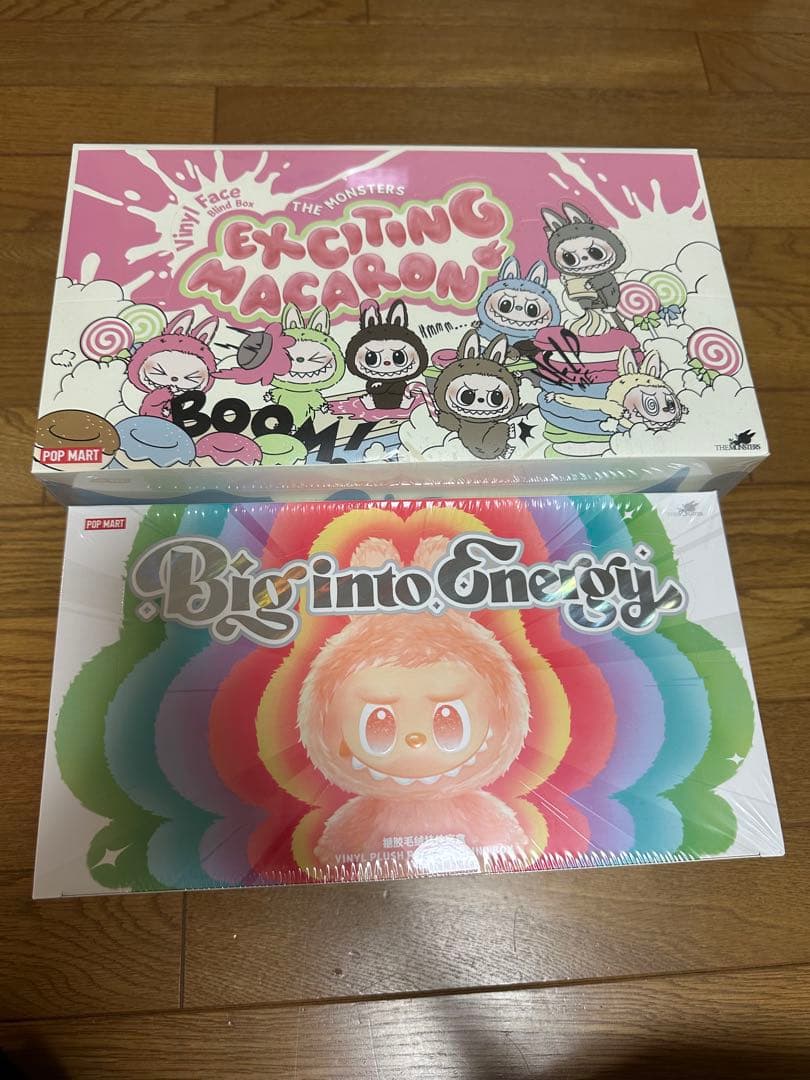 【新品未開封】ラブブ　マカロン&エナジー　アソートボックス合計２箱セット マカロン ラブブアソートボックス & ラブブ ビッグイントゥエナジ