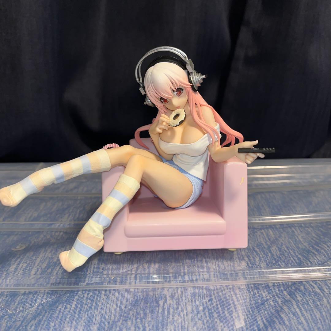 ★すーぱーそに子　生活密着取材　おやつタイム　フィギュア