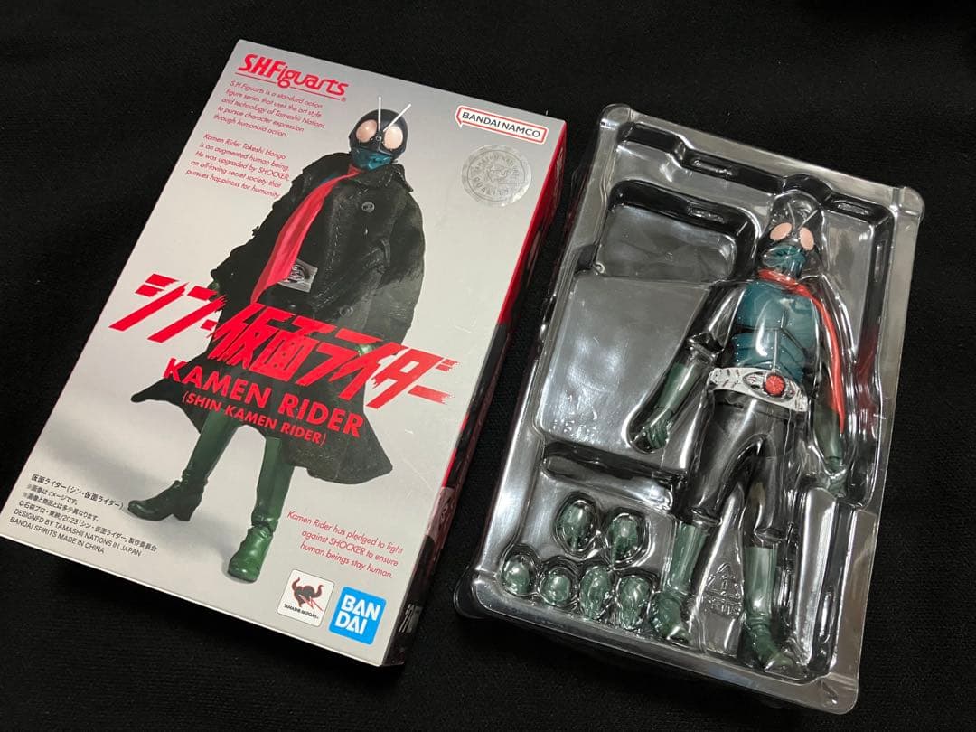 【開封済】S.H.Figuarts 仮面ライダー&第2号（シン・仮面ライダー）
