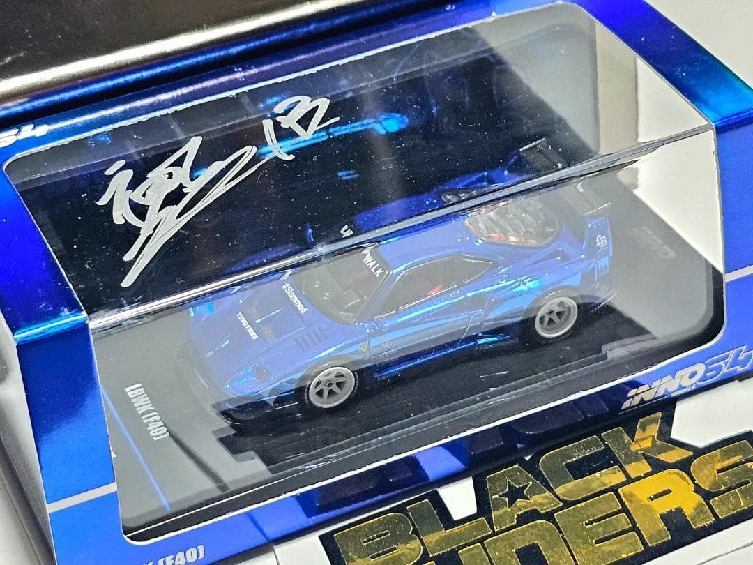限定 LBWK Mini GT F40 チェイス サイン入り 1セッ