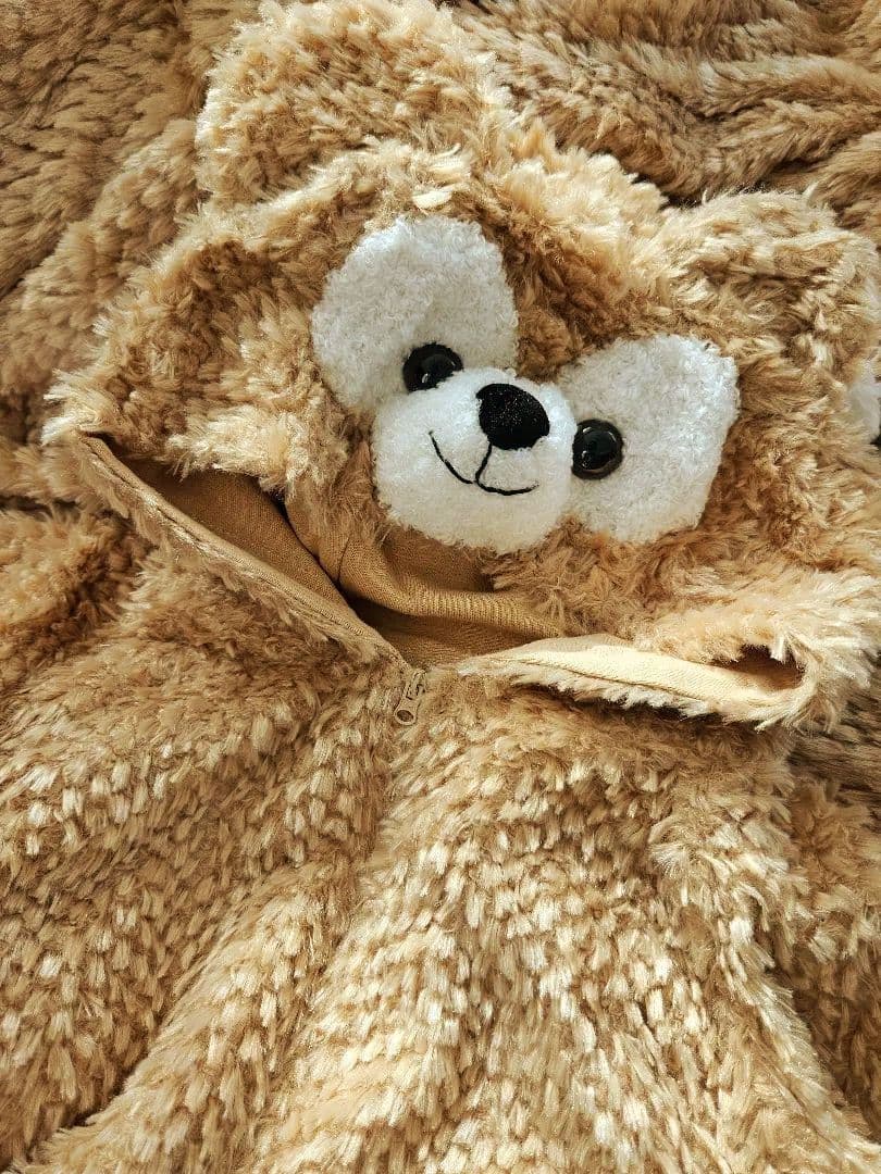 ダッフィー　ロンパース　カバーオール　人気作家　90サイズ ダッフィー 着ぐるみ ベビー服 カバーオール 赤ちゃん ロンパース 冬