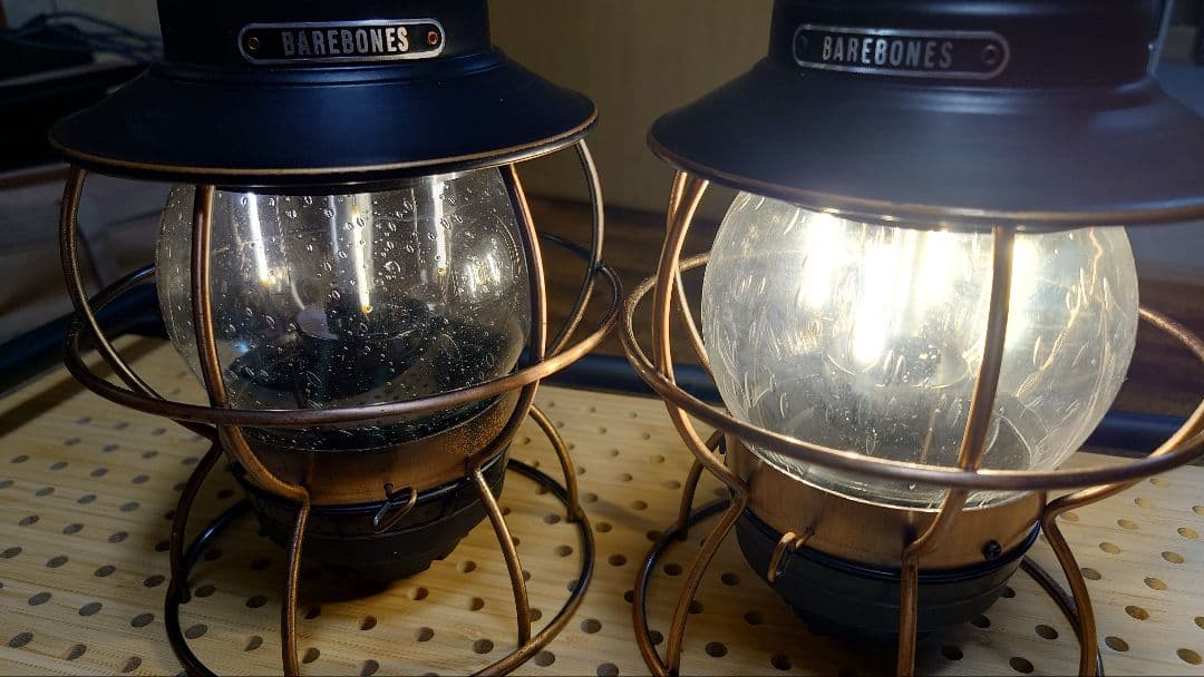 【ベアボーンズ】LEDランタン（ケース付2個セット）