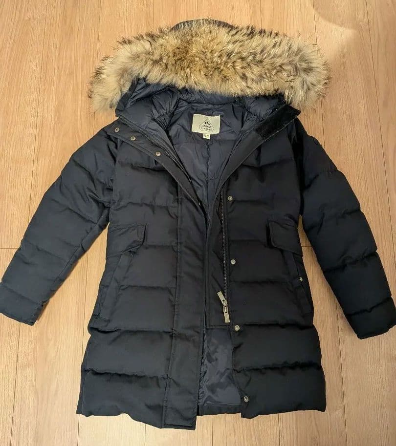 最終お値下げPYRENEX ネイビー ダウンジャケット JP36