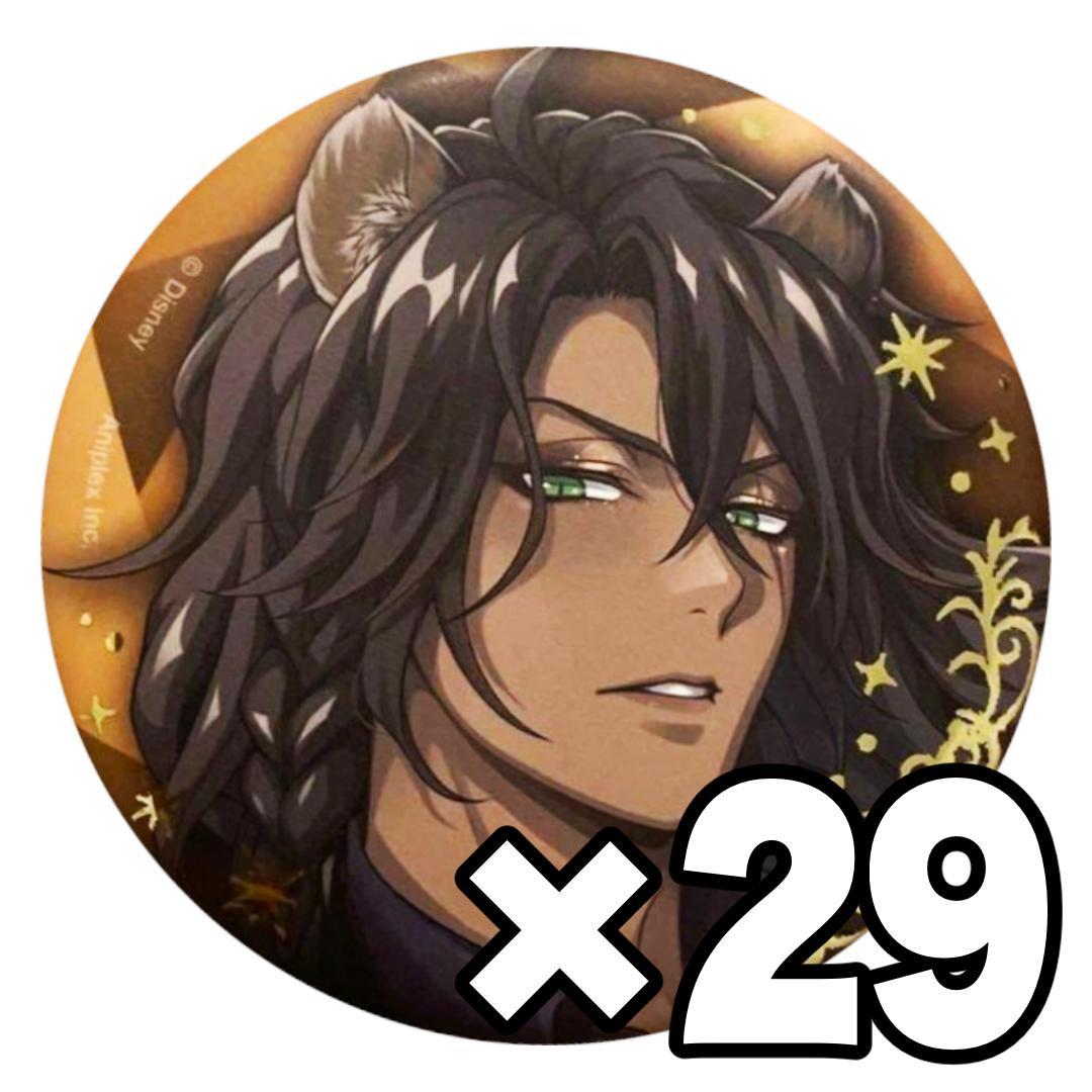 ツイステ　ブレイジングジュエル　レオナ　缶バッジ