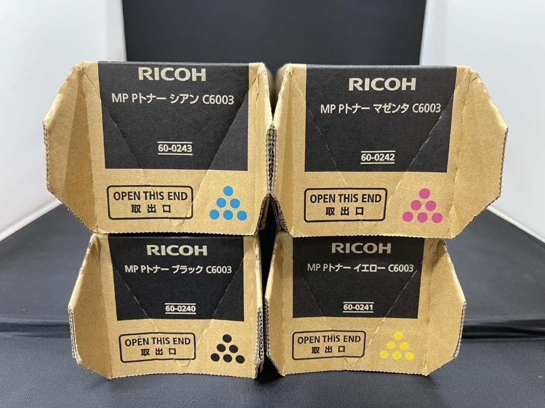 RICOH MP Pトナー C6003 4色セット