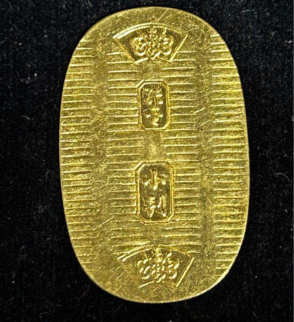 徳力の純金小判5g 24金箱付き