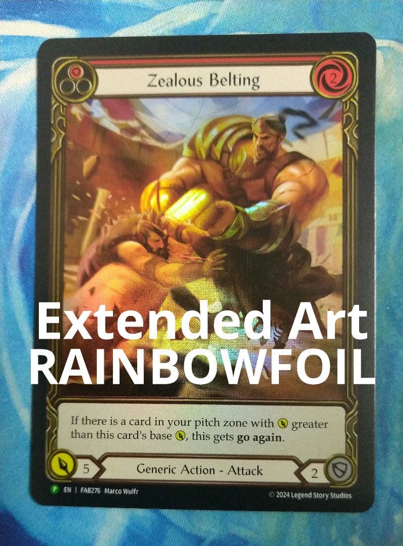 FAB 執拗な鞭打ち/Zealous Belting(赤)FAB EARF英語版