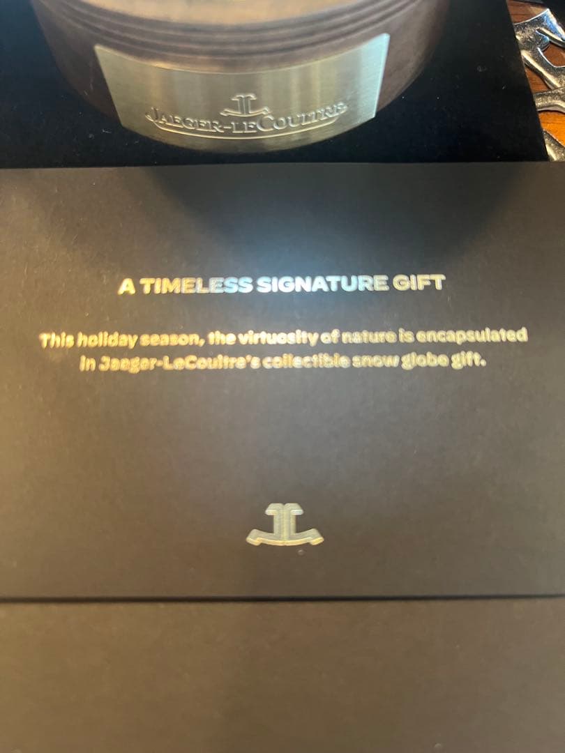 ジャガールクルト スノードーム - メルカリ