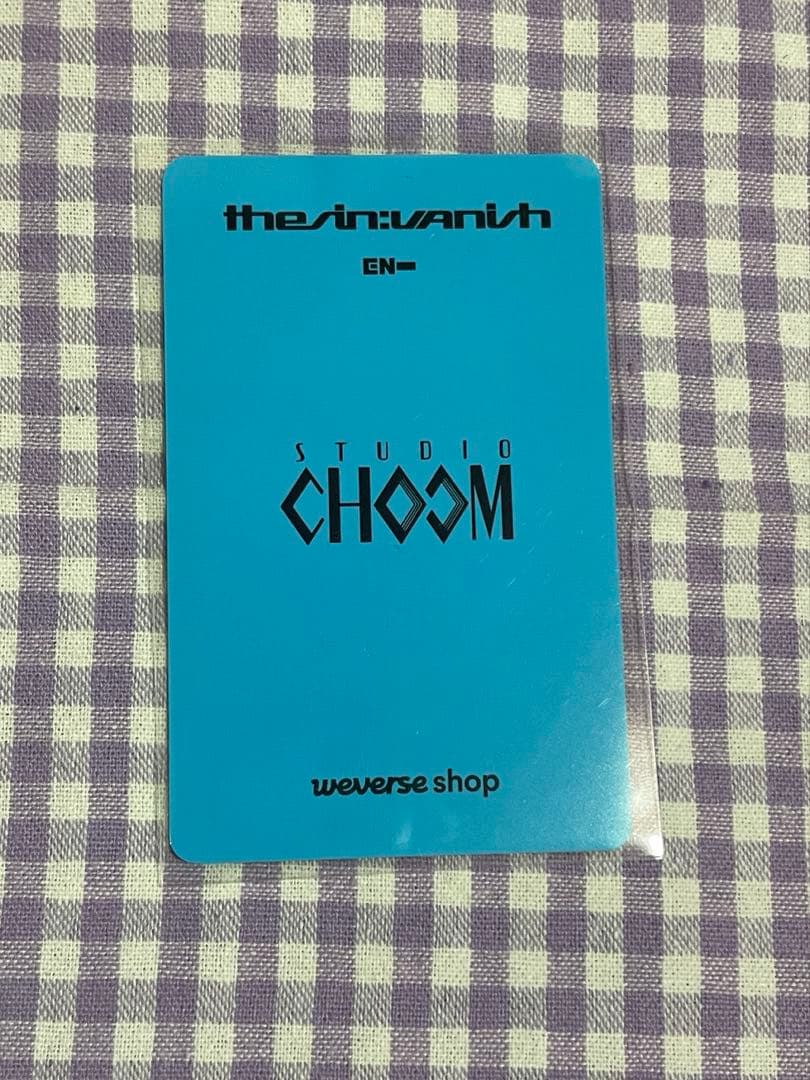 ENHYPEN VANISH studio choom 特典トレカB ヒスン - メルカリ