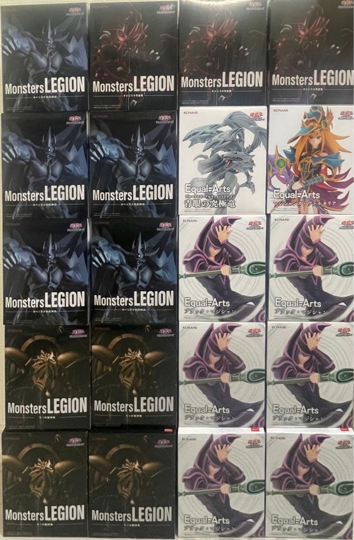 遊戯王 Monsters LEGION オシリス ラー オベリスク フィギュア