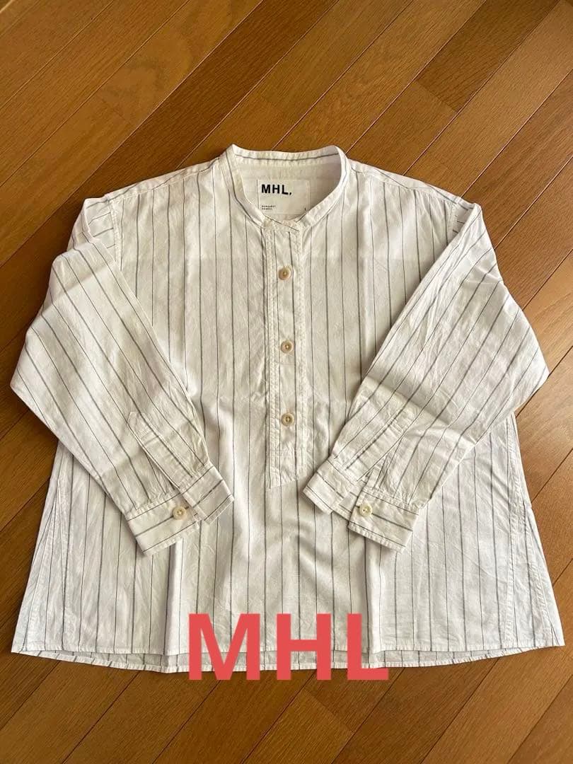 MHL. ストライプ 長袖シャツ サイズ1⭐︎美品