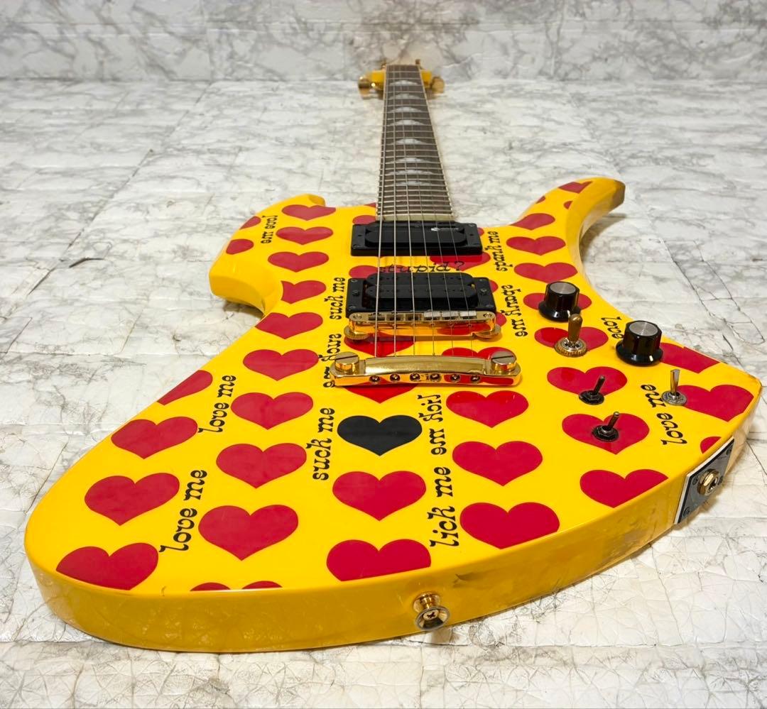 整備済】Burny MG-145S hide シグネチャー イエローハート - メルカリ