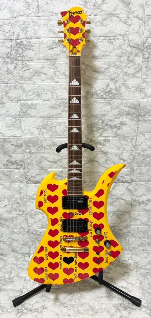 整備済】Burny MG-145S hide シグネチャー イエローハート - メルカリ