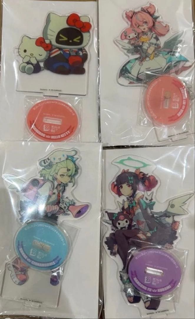 GIGO限定 ゼンレスゾーンゼロ　アクリルスタンド4点